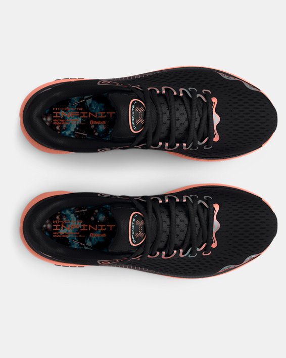 Women's UA HOVR™ Infinite 4 Running Shoes in Black image number 2